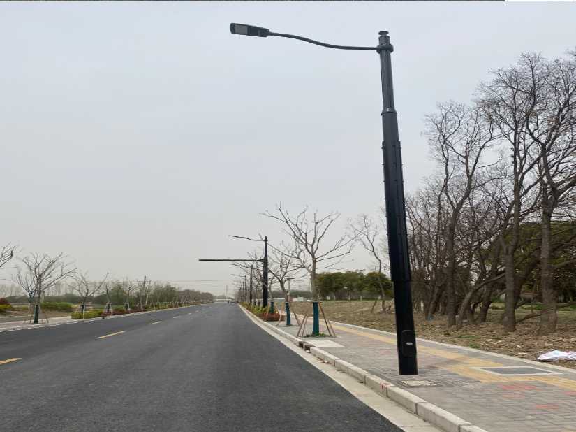 新蔡县上海综合杆 太阳能路灯工程